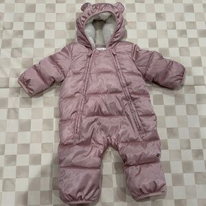 Baby Gap Pink Water-Resistant Snowsuit